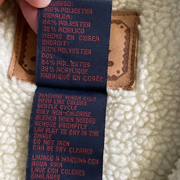 Ralph Lauren Jacket Brown Floral Embroidered Polyester Women Large EUC - Picture 8 of 13